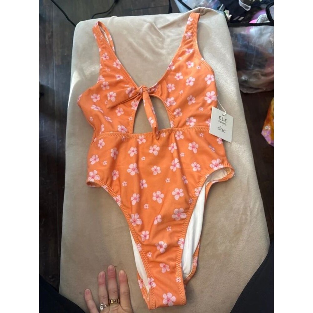 Ele swims x dae hair floral one piece